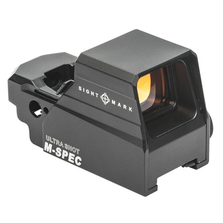 101567.jpg Sightmark SM26034 Ultra Shot LQD Reflex Sight (M-Spec) Red Dots Matte Black 1x33x24mm M-Spec/Circle Dot Crosshair Red - Image 1