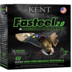 Kent Cartridge K123FS402 Fasteel 2.0  12 Gauge 3" 1 3/8 oz 2 Shot 25 Per Box/ 10 Case