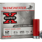 Winchester Ammo XU12H4 Super X Heavy Game Load 12 Gauge 2.75" 1 1/8 oz 4 Shot 25 Per Box/ 10 Case
