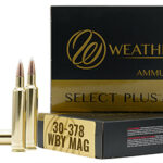 Weatherby H303220ELDX Select Plus  30-378 Wthby Mag 220 gr Hornady ELD X 20 Per Box/ 10 Case
