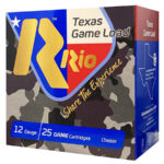 Rio Ammunition TGHV3675 Texas Game Load High Velocity 12 Gauge 2.75" 1 1/4 oz 7.5 Shot 25 Per Box/ 10 Case