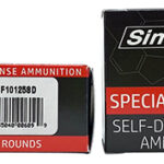 SinterFire Inc SF10125SD Special Duty (SD)  10mm Auto 125 gr Lead Free Frangible Hollow Point 20 Per Box/ 10 Case