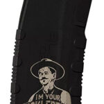 Black Rain Ordnance MAG30HUCKLEBERRY Magazine  30rd 223 Rem/5.56 NATO Huckleberry Engraving Fits AR-15 Platform