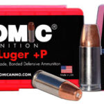 Atomic Ammunition 00409 Pistol Precision Craft 9mm Luger +P 124 gr Bonded Match Hollow Point 50 Per Box/ 10 Case