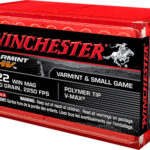 Winchester Ammo S22M2PT Varmint HV  22 WMR 30 gr Hornady V Max 50 Per Box/ 20 Case