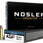 Nosler 51284 Assured Stopping Power Handgun 45 ACP 230 gr Jacket Hollow Point 50 Per Box/ 10 Case