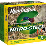Remington Ammunition 20839 Nitro-Steel High Velocity 12 Gauge 3.50" 1 1/2 oz 2 Shot 25 Per Box/ 10 Cs