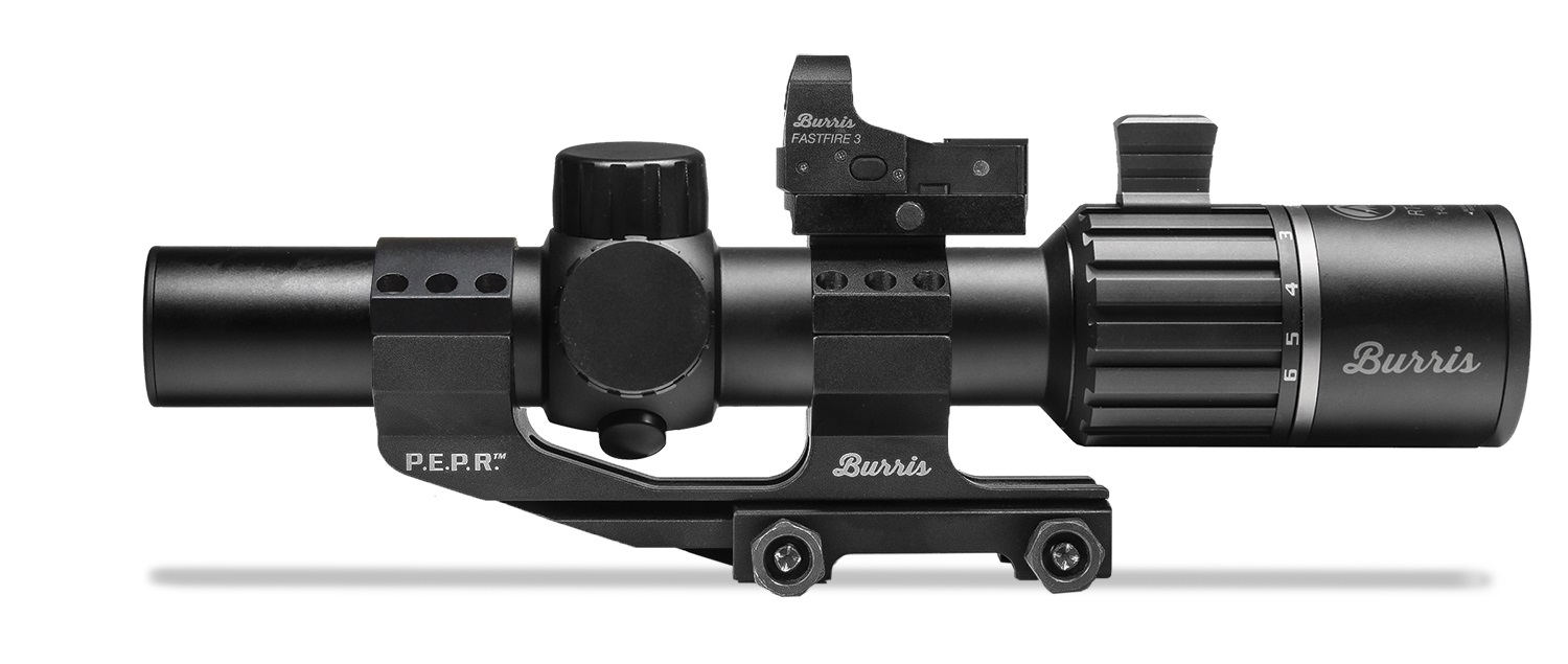 200475 RT-6 Combo Pack with PEPR Mount and FastFire 3 BURRIS OPTICS RT6 1-6X24MM ILL BAR FF3 PEPR - Image 1