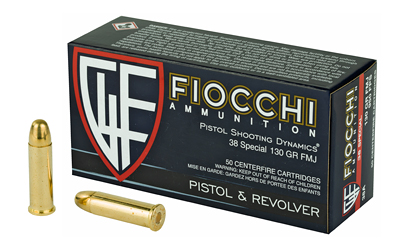 F38A_1.jpg FIOCCHI 38SPL 130GR FMJ 50/1000 - Image 1