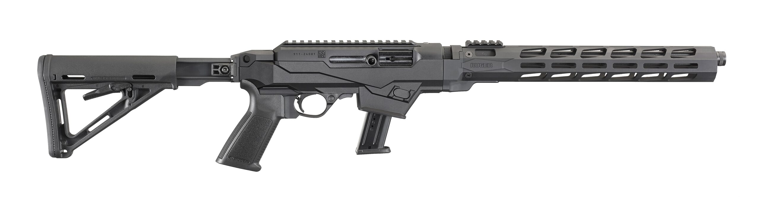 RU19122-scaled-1.jpg Ruger PC Carbine 9mm - 16.12" Threaded Fluted Barrel - Image 1