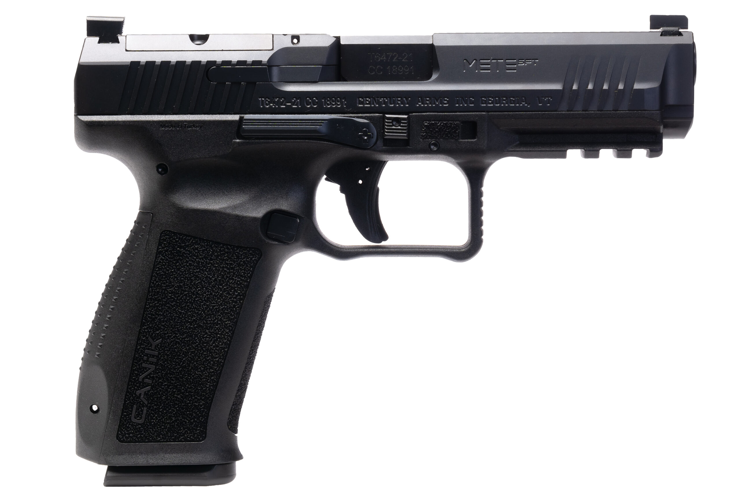 canikmetesftblack2copyb9fb-scaled-1.jpg Canik METE SFT 9mm Pistol, Optics-Ready, 18/20 Magazines - Image 1