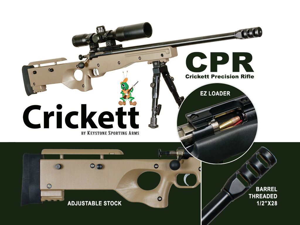crickettcpre3cb.jpg KEYSTONE SPORTING ARMS CRICKETT CPR 22LR BL/TAN PKG - Image 1