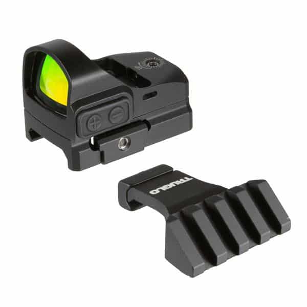 https3A2F2Fmedia.chattanoogashooting.com2Fimages2Fproduct2FXRTG8100BM2FXRTG8100BM.jpg Truglo Tru-Tec Micro Sub-Compact Open Red Dot Sight - Image 1