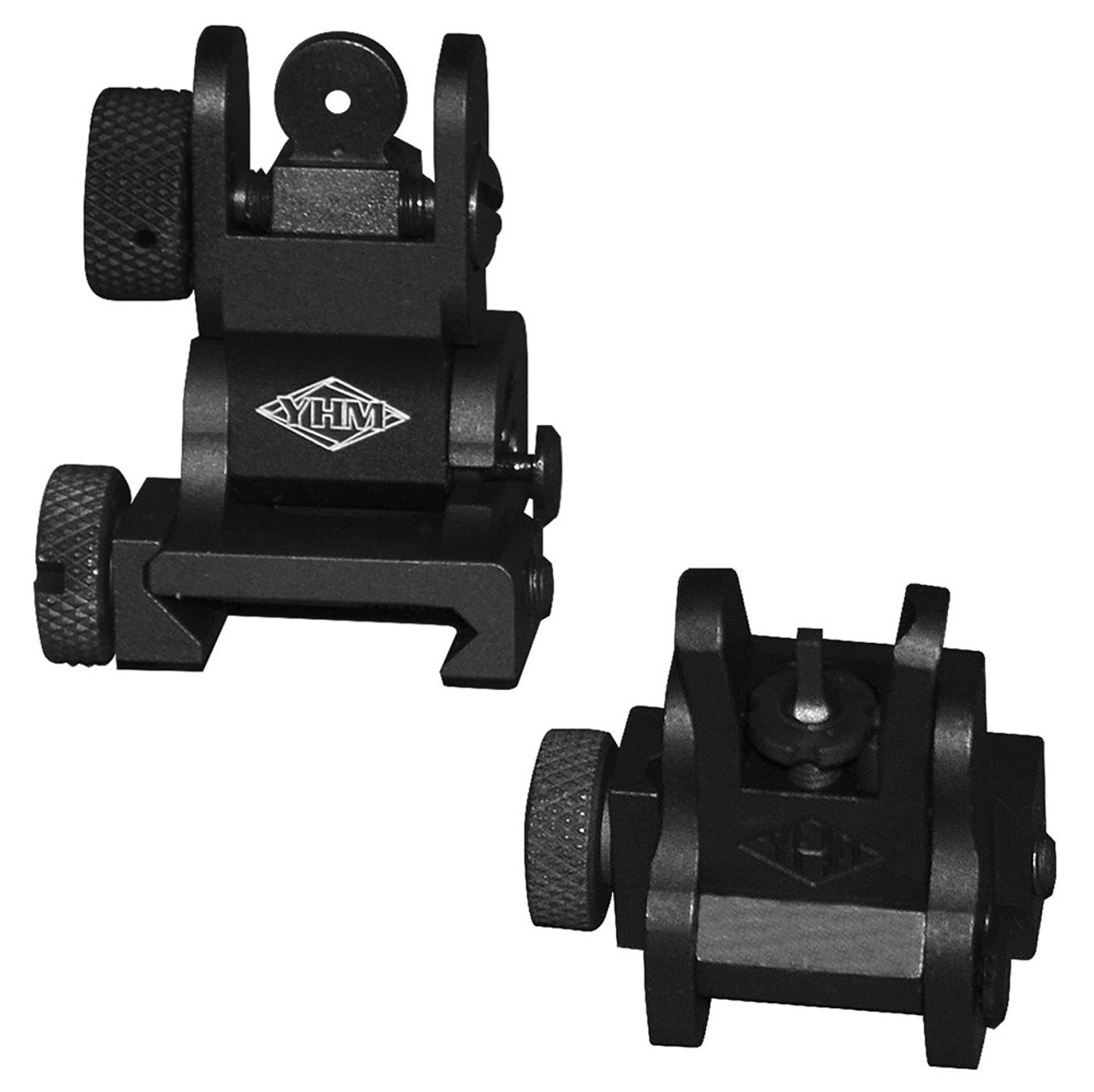 yhmflipup77fc.jpg YANKEE HILL MACHINE COMPANY FLIP SIGHT SET - Image 1